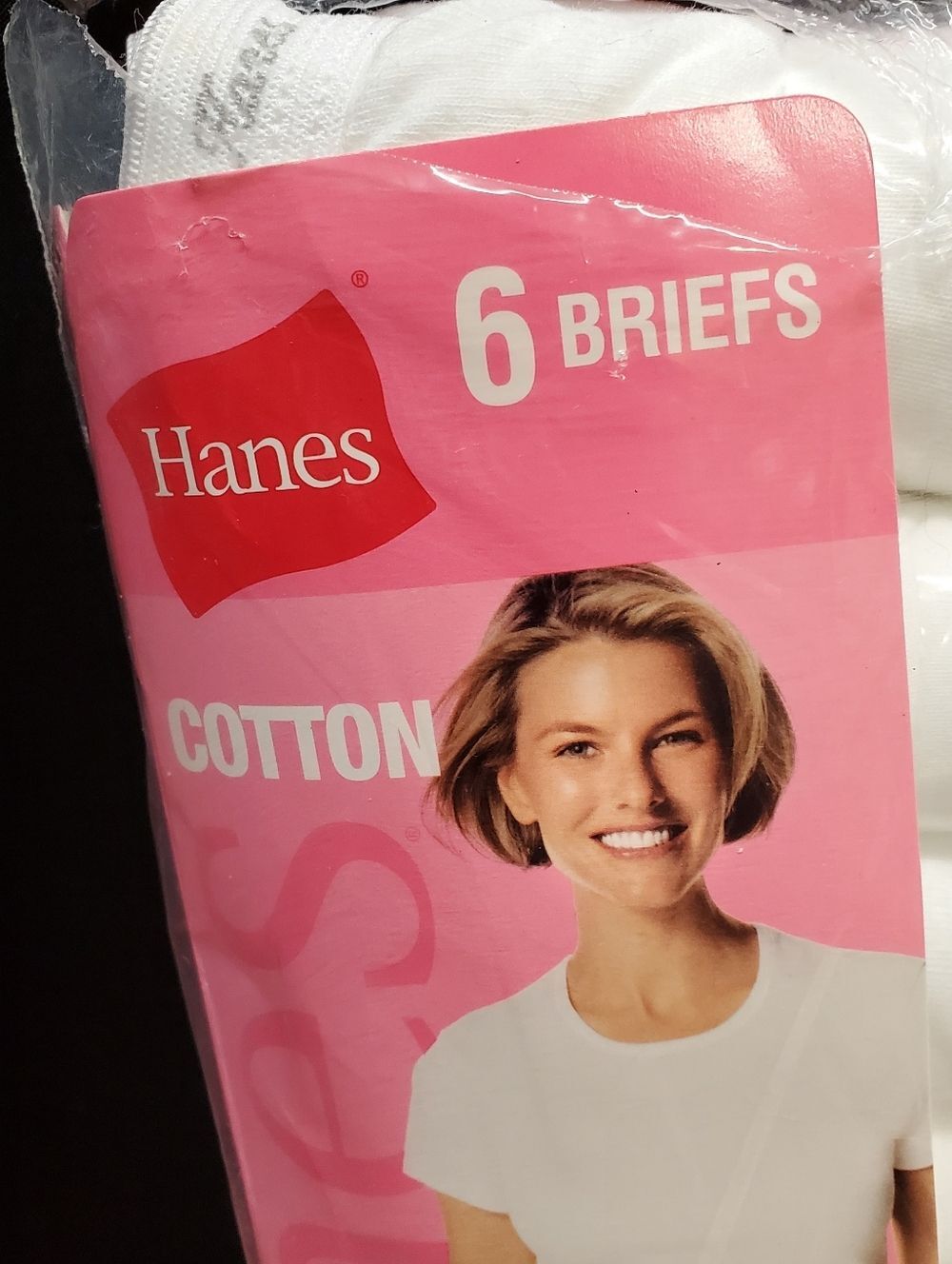 Vintage 2006 Hanes Briefs Ultra Soft 100% Cotton Ladies 6 Pack Size 9 - Picture 4 of 6